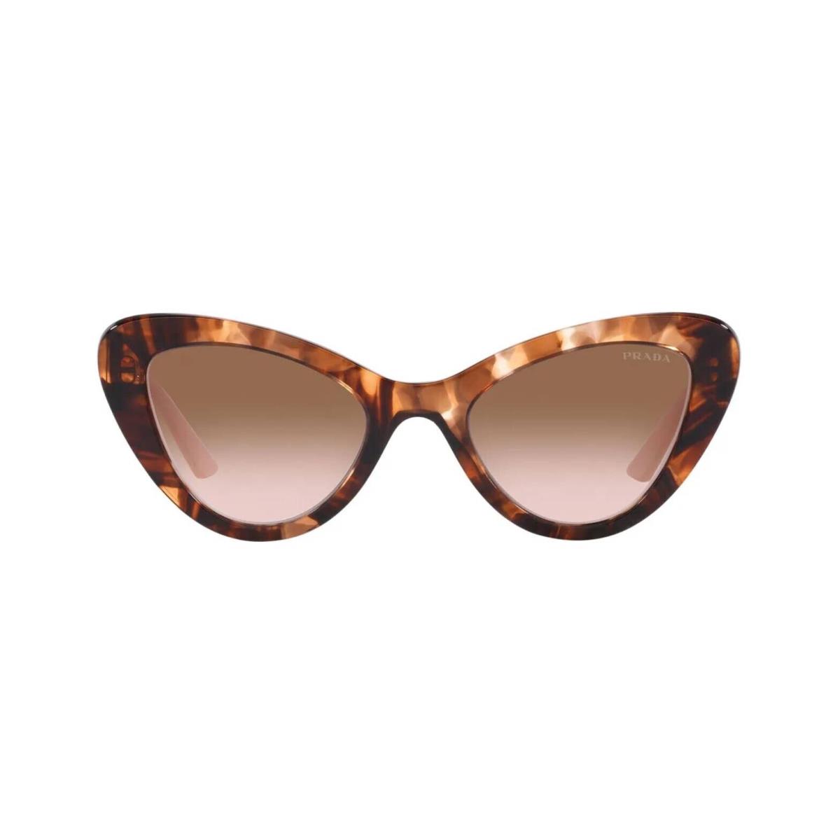 Prada PR 13YS Havana Pink/brown Shaded 07R0A6 Sunglasses