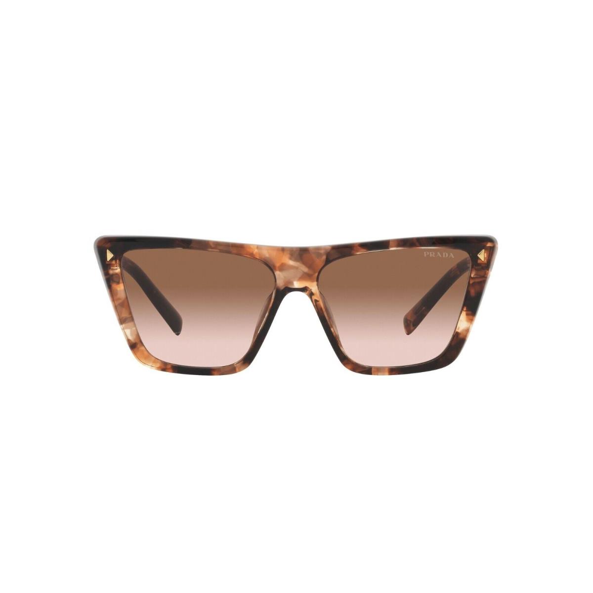 Prada PR 21ZS Caramel Havana/brown Shaded 07R-0A6 Sunglasses