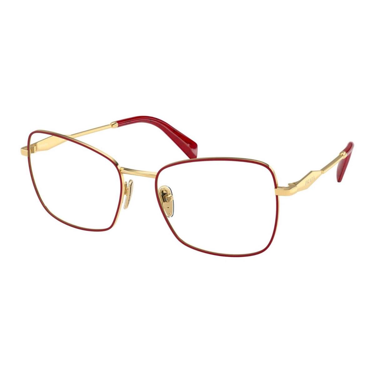 Prada PR 53ZV Red and Gold 12F-1O1 Eyeglasses