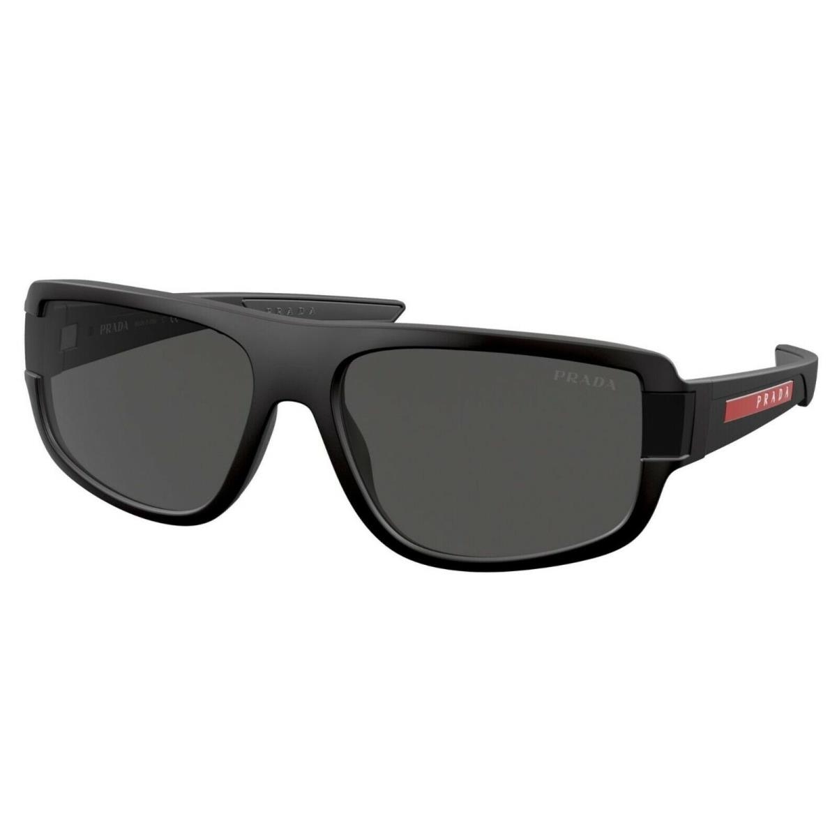 Prada Linea Rossa Sps 03WS Rubber Black/dark Grey DG0-06F Sunglasses