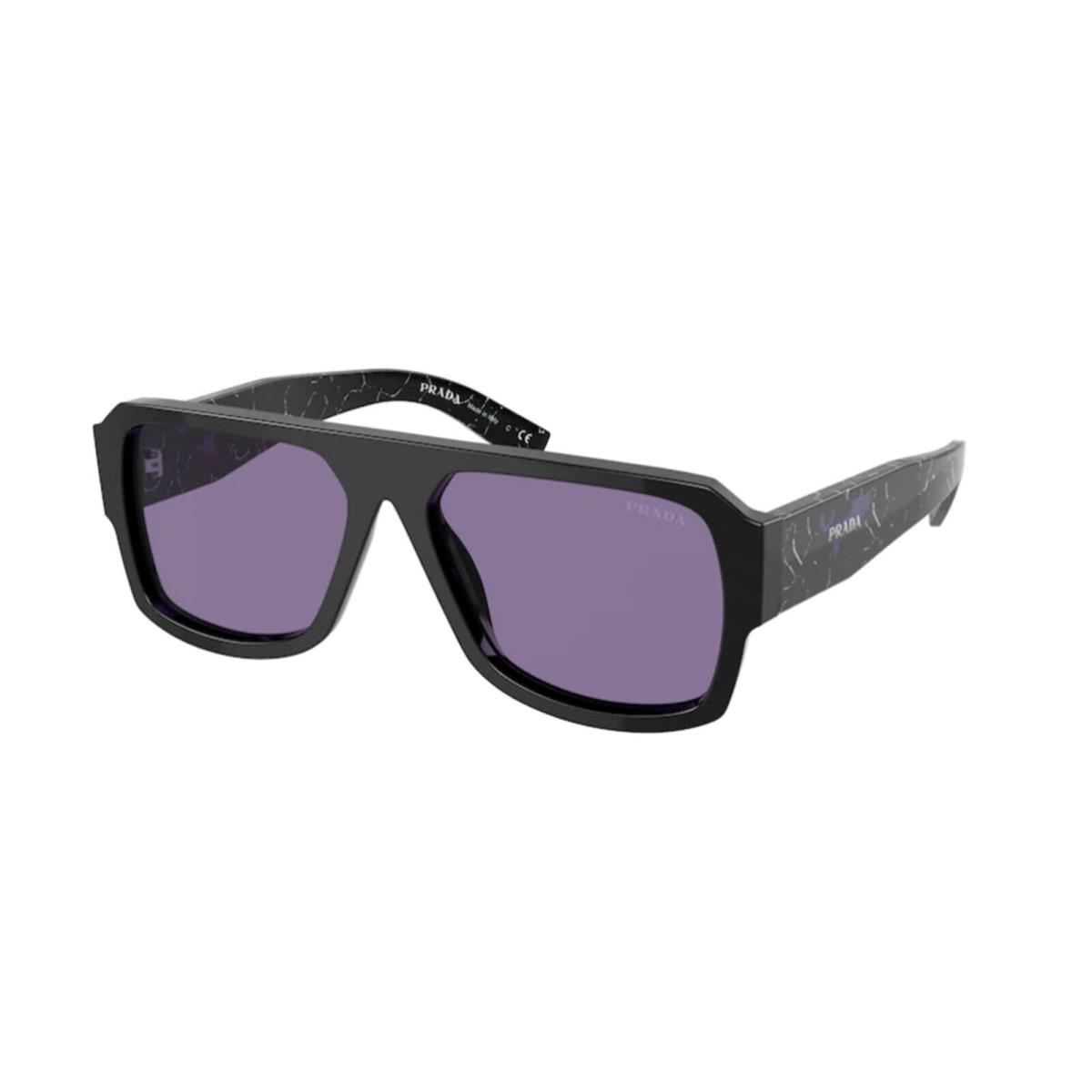 Prada PR 22YS Black/violet Mirrored 1AB05Q Sunglasses