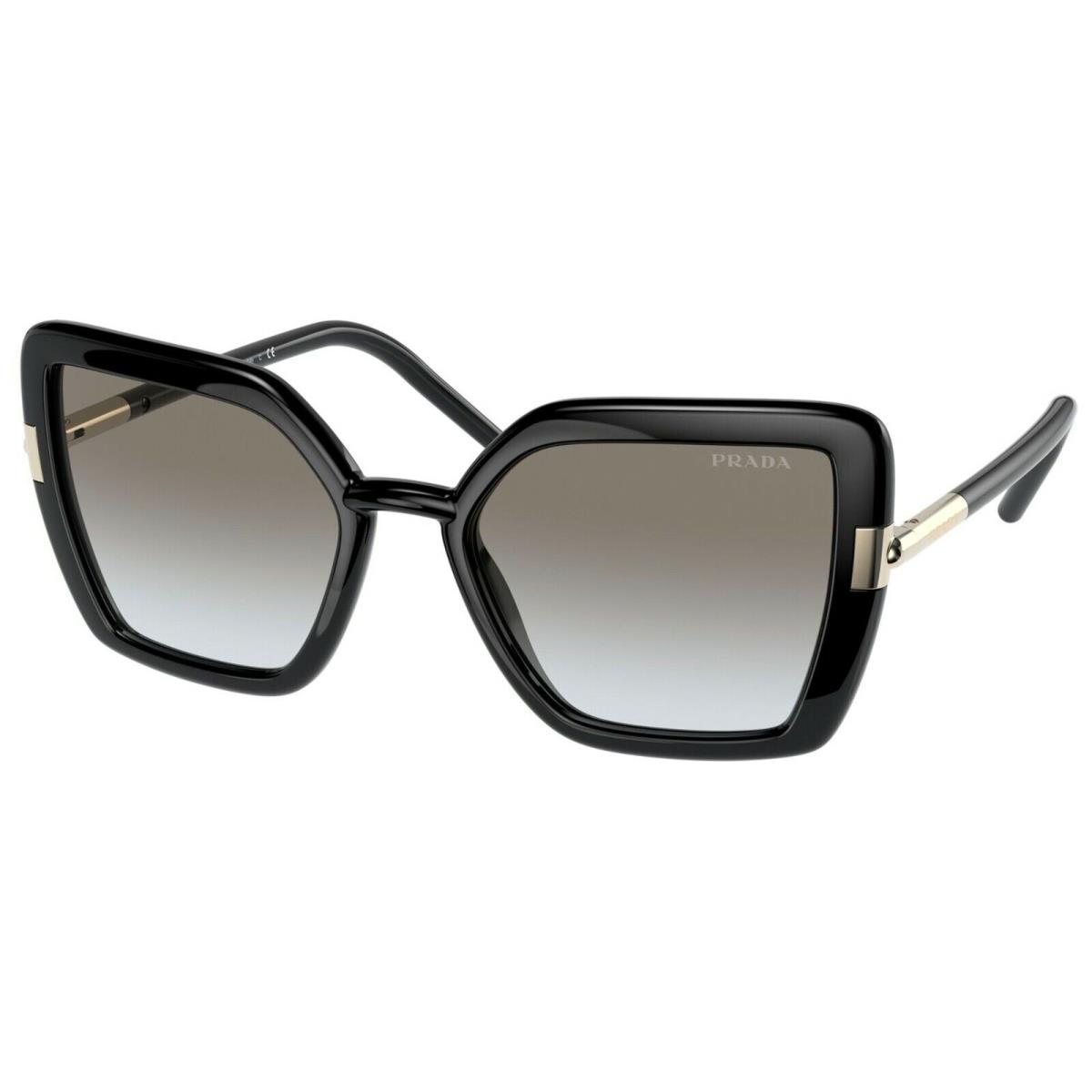 Prada PR 09WS Black/grey Shaded 1AB/0A7 Sunglasses