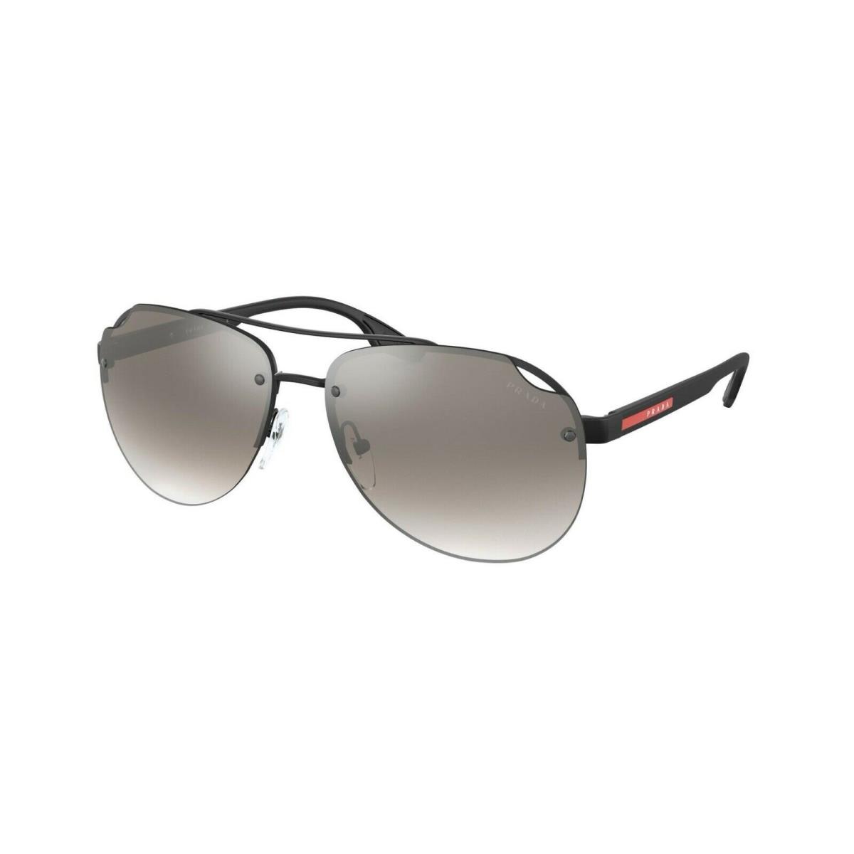 Prada Linea Rossa Sps 52V Matte Black/grey Shaded Polarized 1BO-5O0 Sunglasses