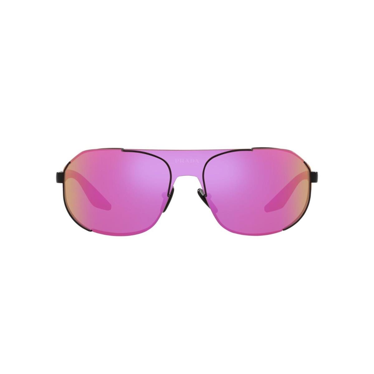 Prada Linea Rossa PS 53YS Matte Black/pink Mirrored 1BO-20A Sunglasses