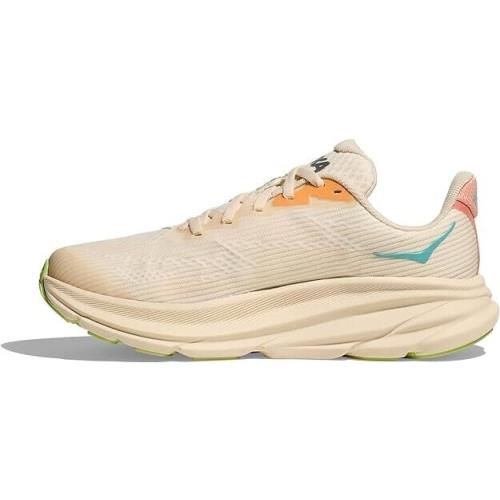 Hoka Women`s Clifton 9 Sneaker Vanilla/astral 10.5 Wide