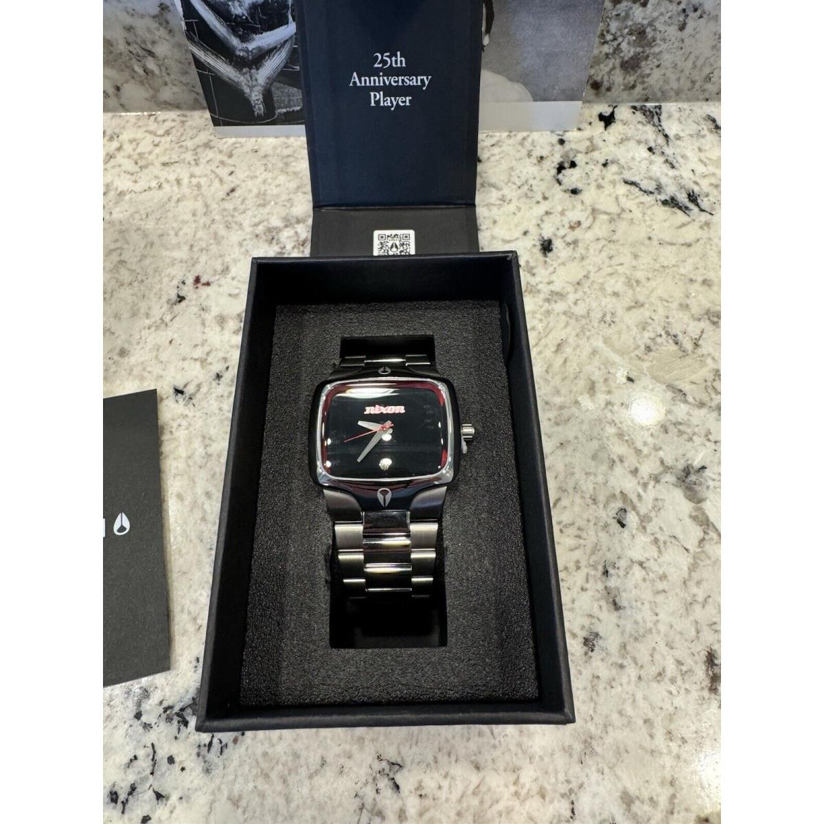 Nixon 25th Anniversary Player Limited Edition Diamond Watch 600 A140-1263