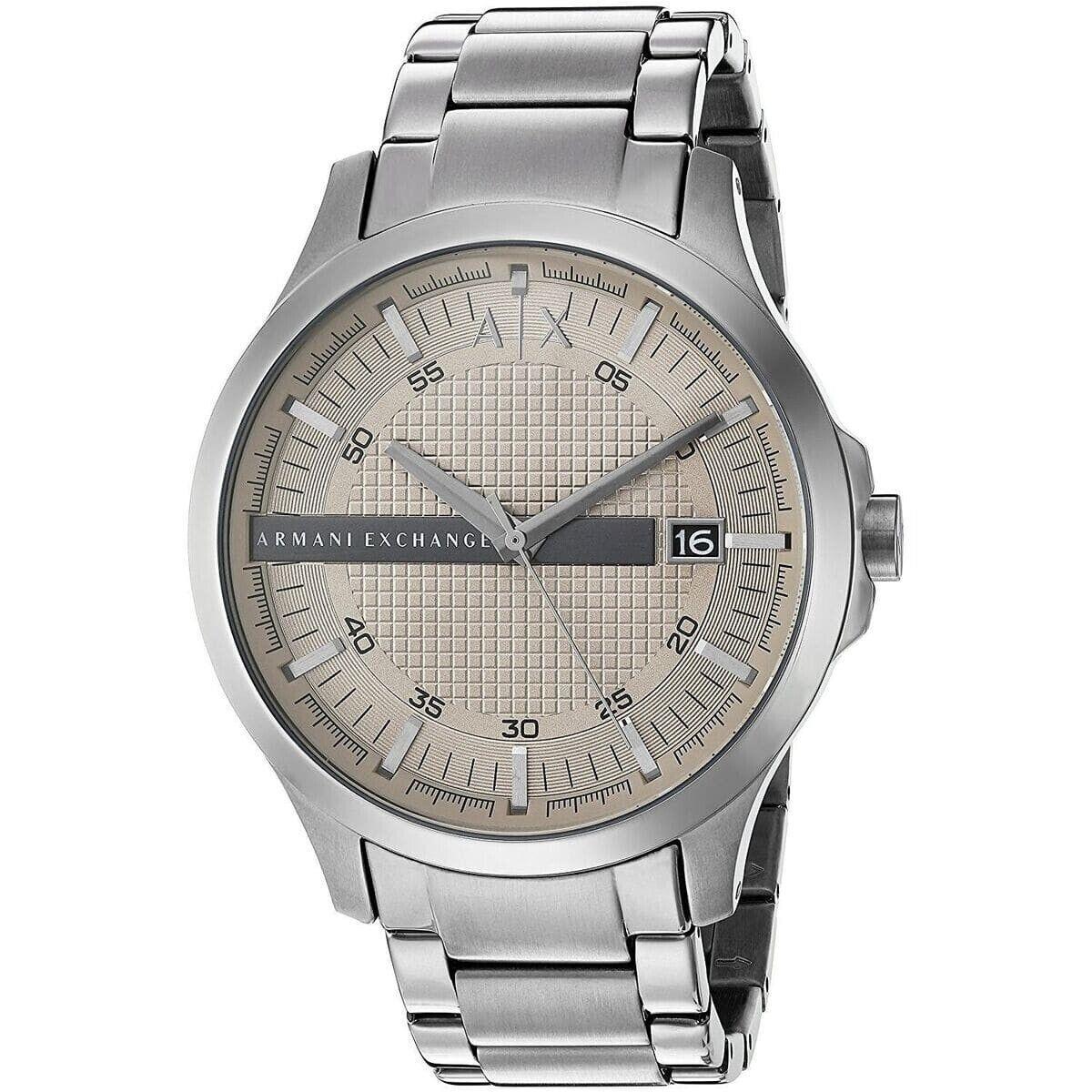 A X Armani Exchange Men`s Gunmetal Stainless Steel Watch AX2194