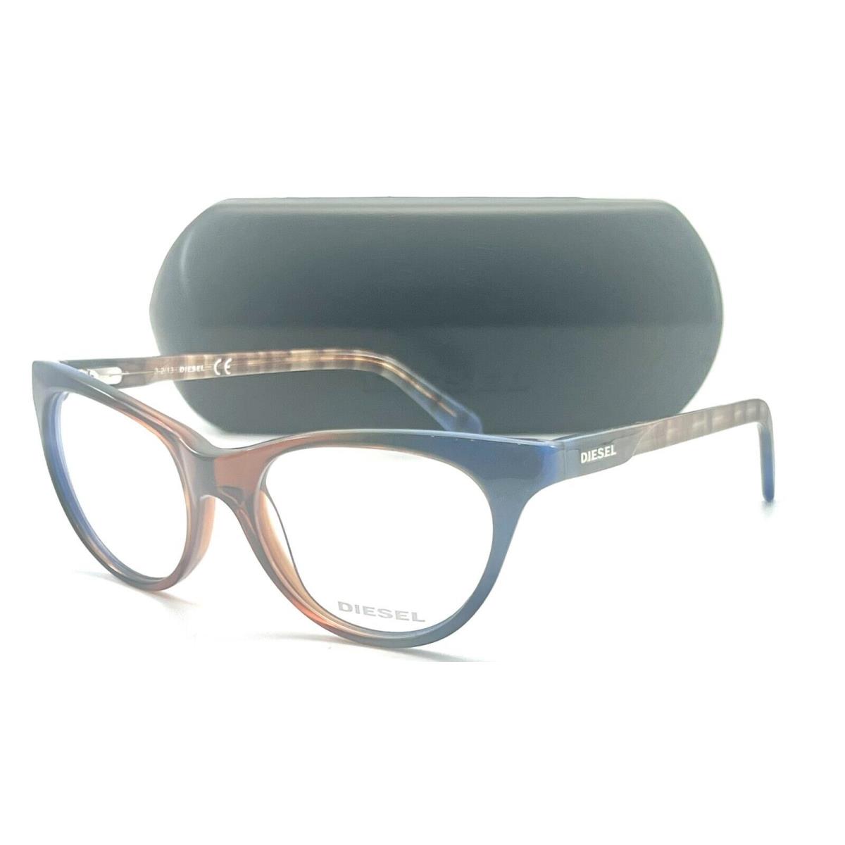 Diesel DL5056 092 Blue Eyeglasses 50-16 140 W/case