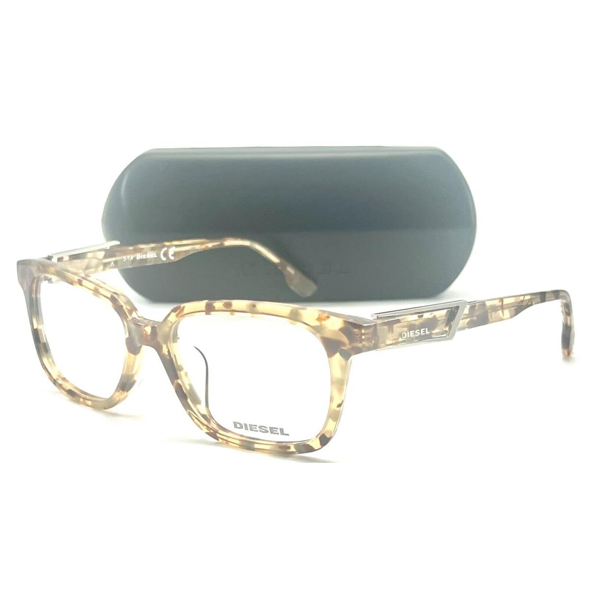 Diesel DL5111-F 053 Blonde Havana Eyeglasses 55-17 150 W/case