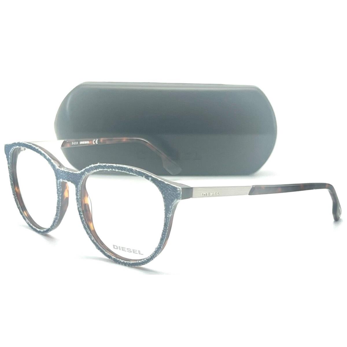 Diesel DL5117 056 Havana Eyeglasses 52-17 145 W/case