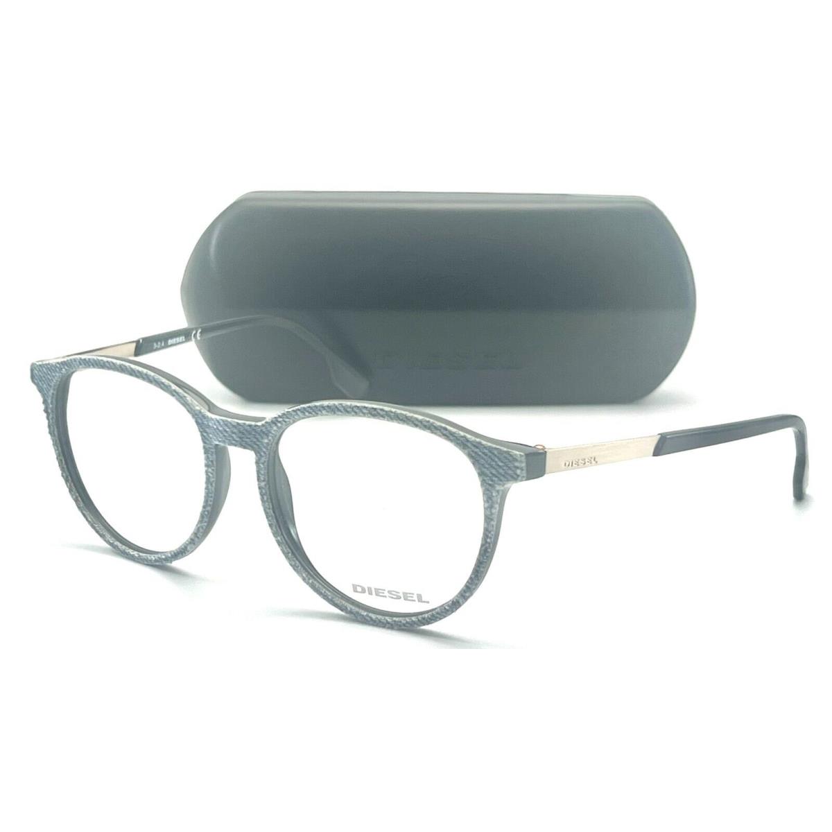 Diesel DL5117 002 Matte Black Eyeglasses 52-17 145 W/case