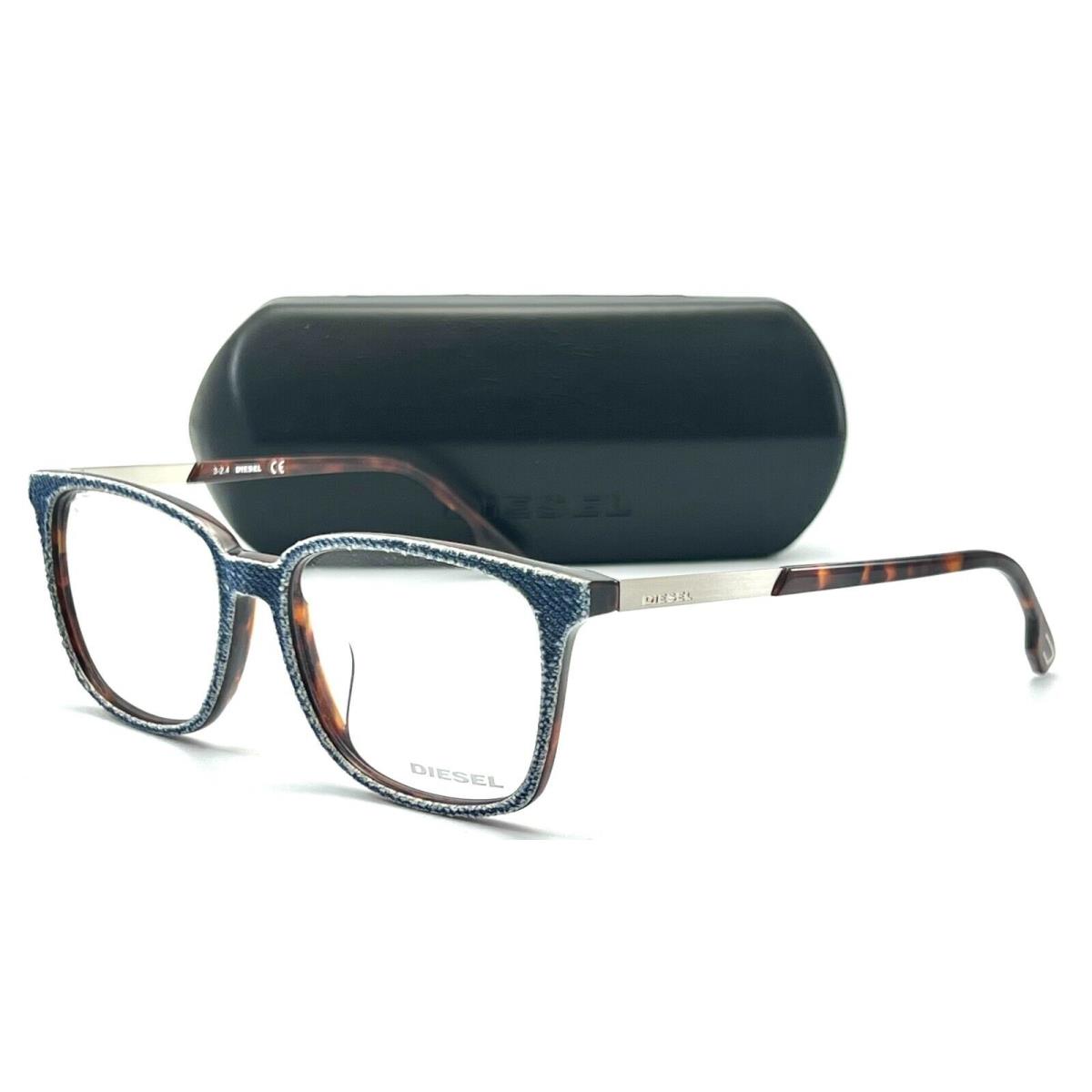 Diesel DL5116-F 056 Havana Eyeglasses 53-16 150 W/case