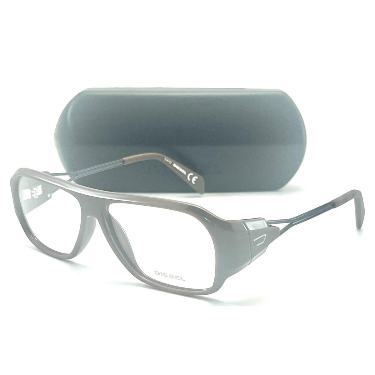 Diesel DL5052 050 Dark Brown Eyeglasses 57-12 140 W/case
