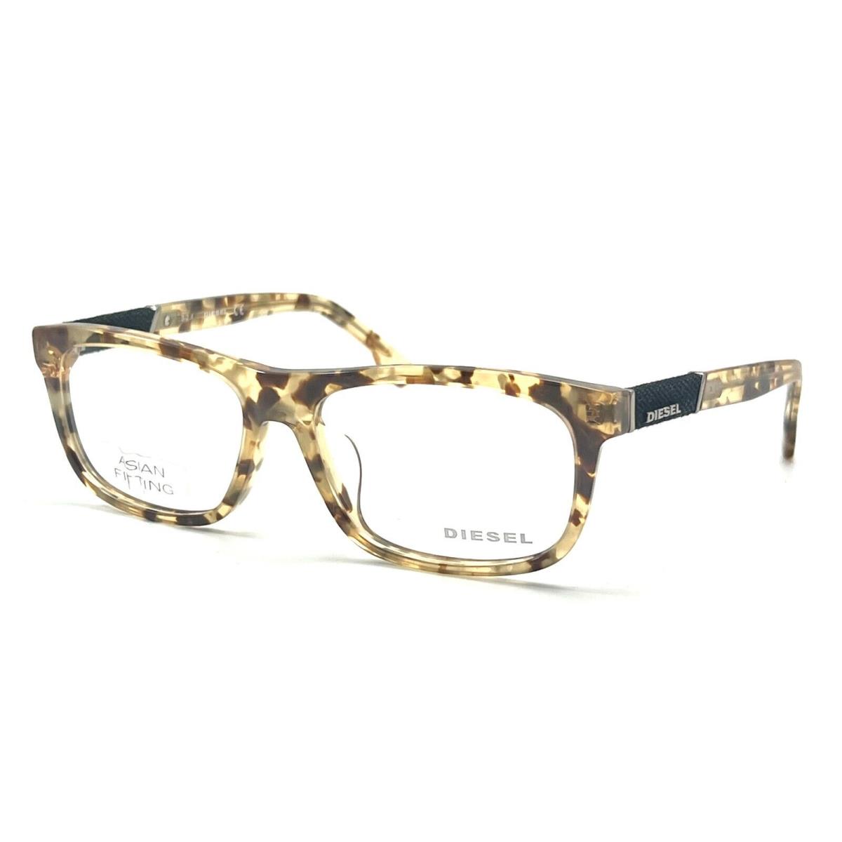 Diesel DL5107-F 053 Blonde Havana Eyeglasses 57-16 150 W/case