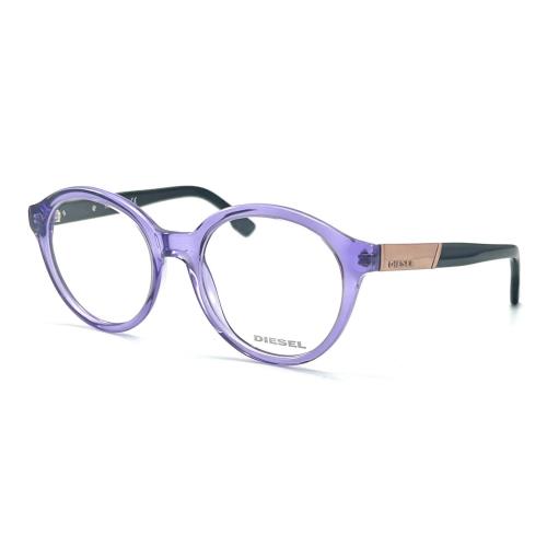 Diesel DL5091 081 Shiny Violet Eyeglasses 51-19 145 W/case
