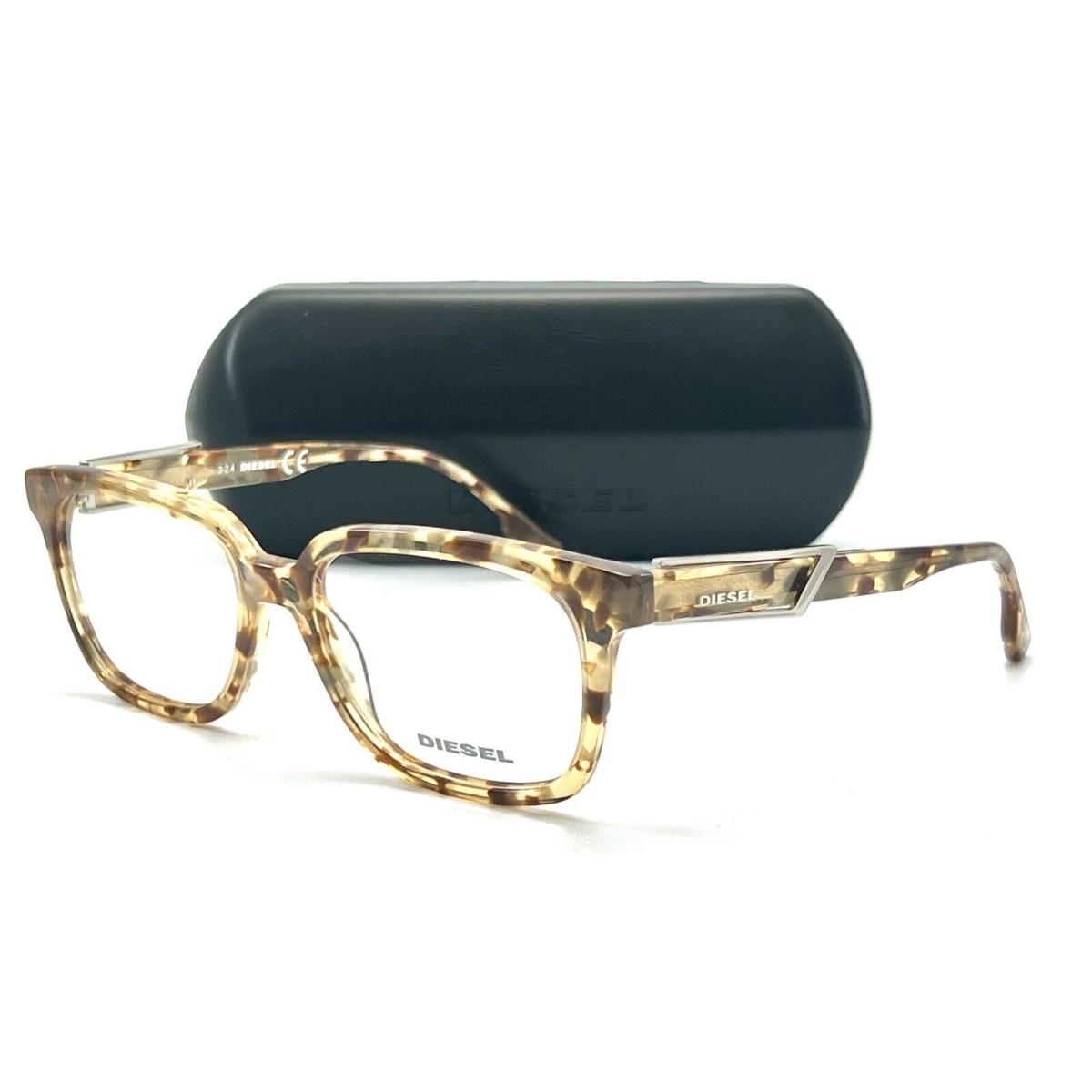 Diesel DL5111 053 Blonde Havana Eyeglasses 54-17 145 W/case