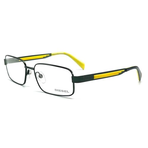 Diesel DL5051 097 Matte Dark Green Eyeglasses 54-16 140 W/case