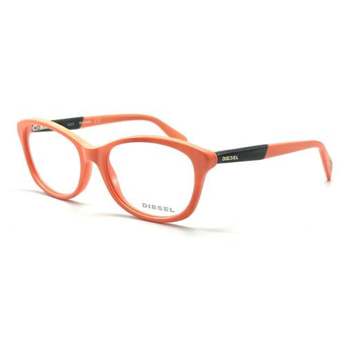 Diesel DL5088 072 Shiny Pink Eyeglasses 53-16 140 W/case
