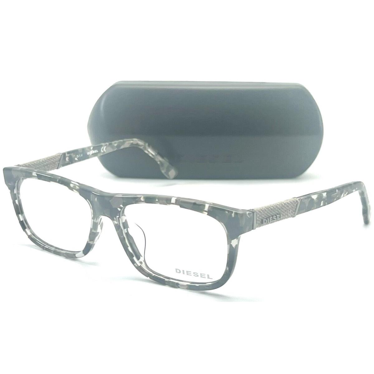 Diesel DL5107-F 055 Coloured Havana Eyeglasses 57-16 150 W/case