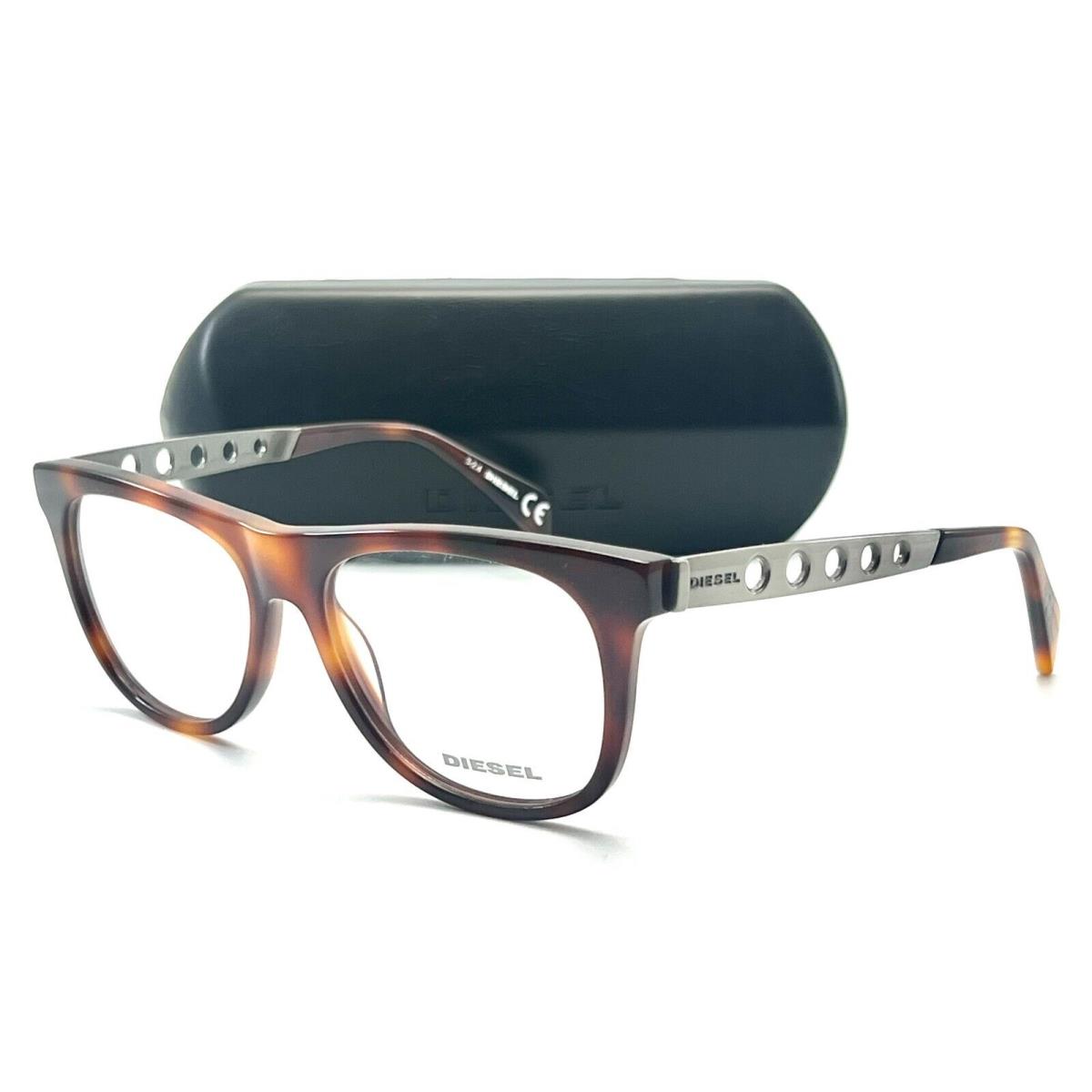 Diesel DL5115 052 Dark Havana Eyeglasses 54-16 145 W/case