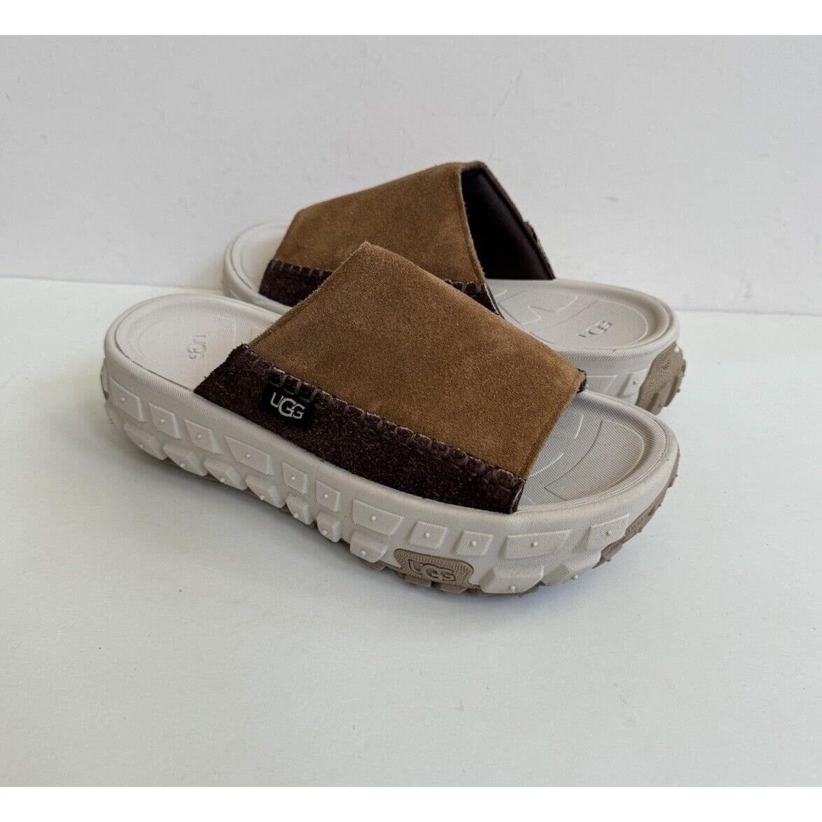 Ugg All Gender Venture Daze Slide Chestnut / Ceramic Shoe Men US 8 / Women US 9