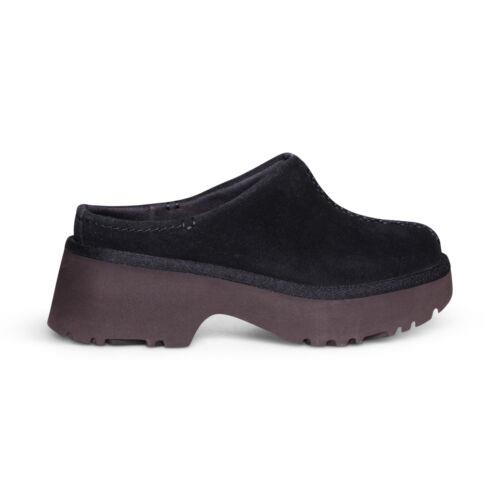 Ugg Heights Clog Black Suede Slip ON Women`s Shoes Size US 9/UK 7