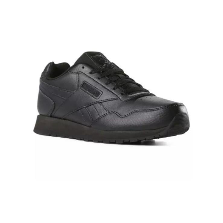 Reebok Classic Harman Running Shoes Black/black Leather CN0192 Men`s Shoes - Black