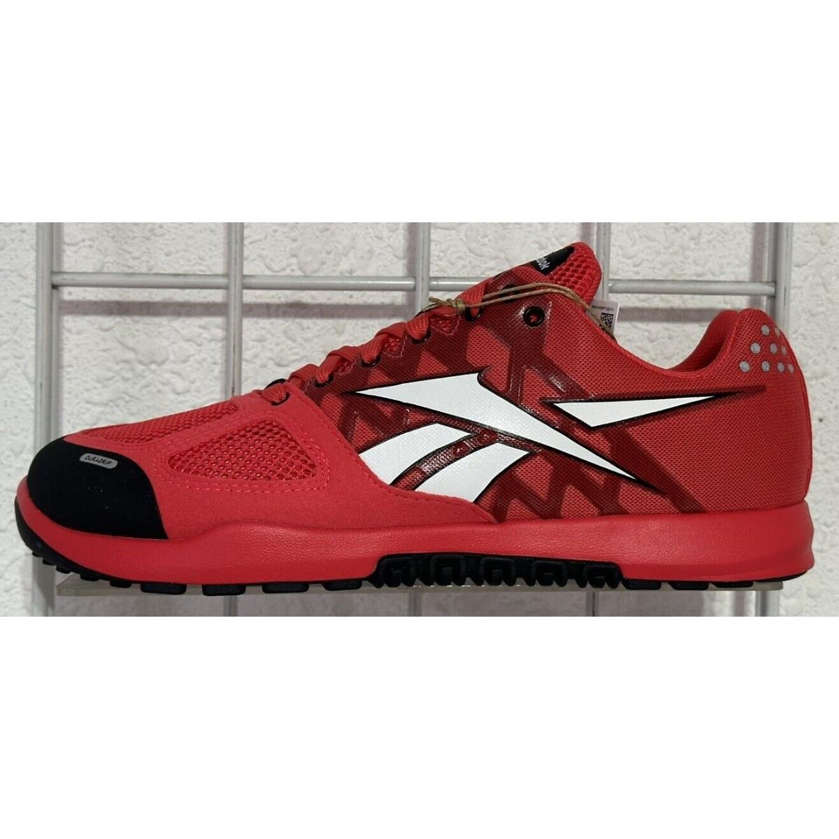 Reebok Nano 2.0 IE6696 Mens Red Canvas Athletic Cross Training Shoes Sz 9.5