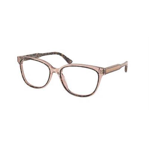 Michael Kors MK4090 3251 Martinique Pink Tortoise Rose 52 mm Women`s Eyeglasses