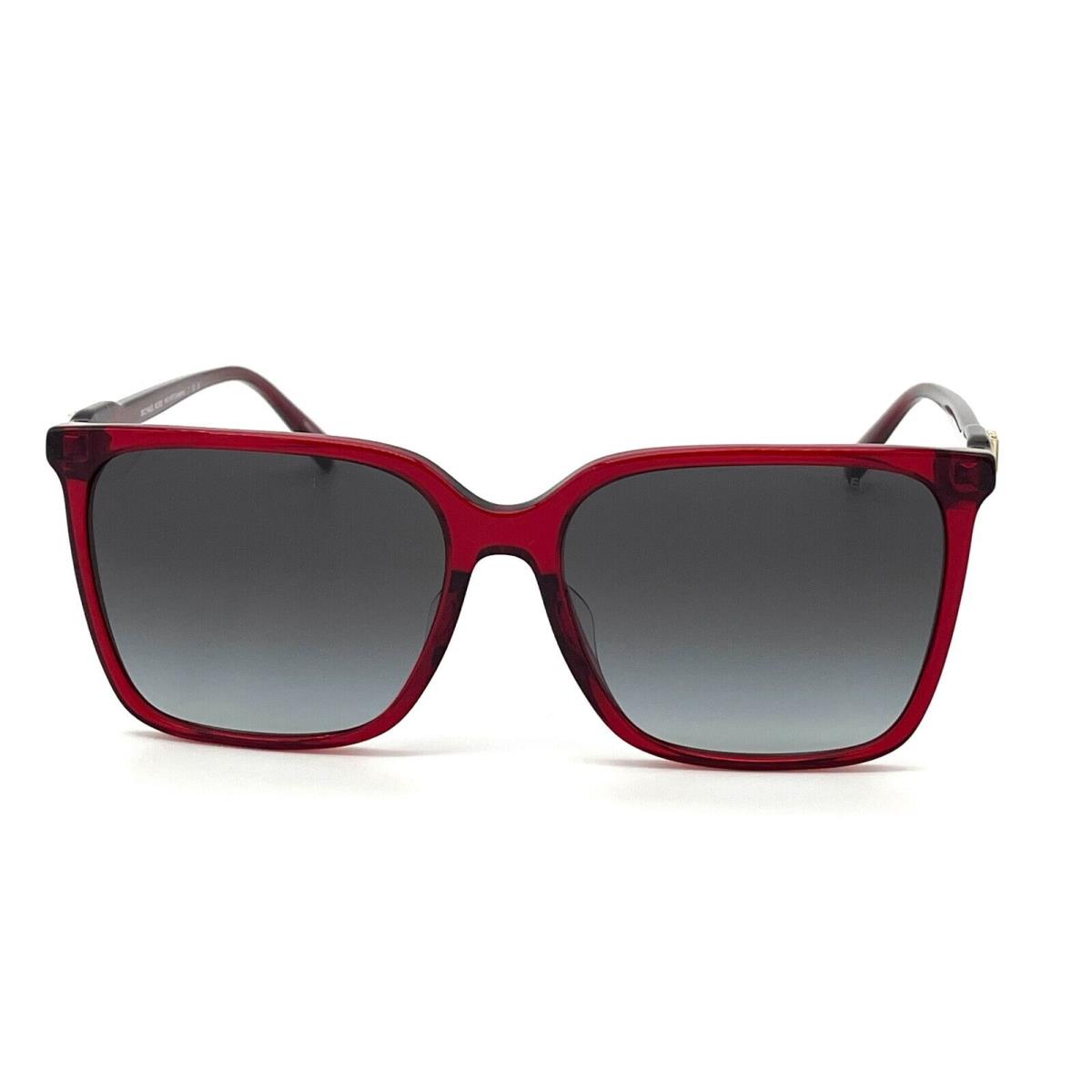 Michael Kors MK2197F 39558G Red Transparent / Dark Gray Gradient 58mm Sunglass