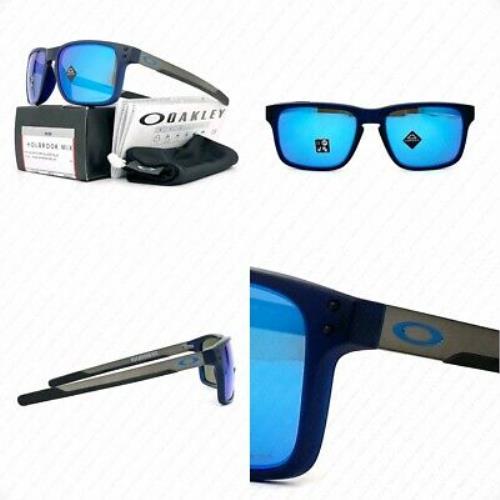 Oakley Holbrook Mix OO9384-0357 Matte Translucent W/prizm Sapphire Iridium Lens - Blue Frame, Blue Lens, Matte Translucent Blue Manufacturer