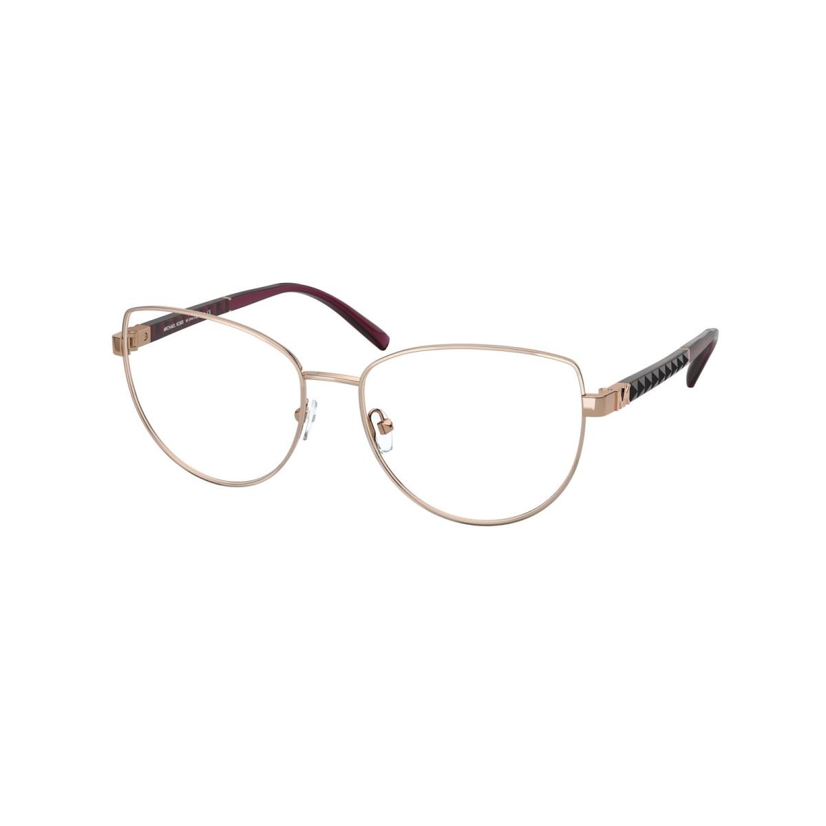 Michael Kors MK3046 1144 Catania Rose Gold Demo Lens 55 mm Women`s Eyeglasses