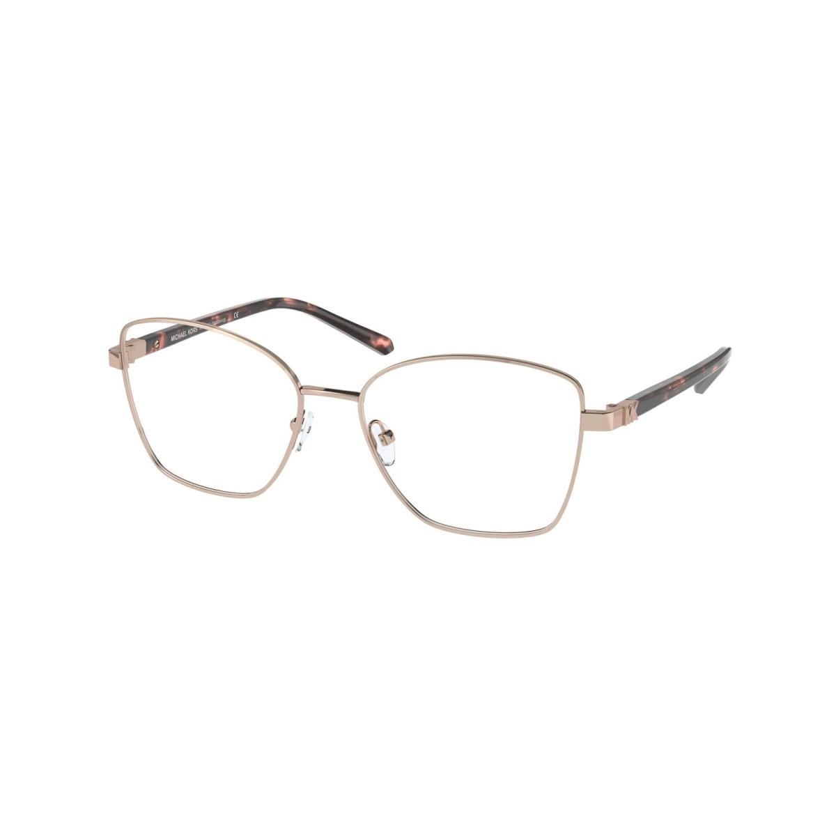 Michael Kors MK3052 1108 Strasbourg Rose Gold Demo Lens 52 mm Women`s Eyeglasses