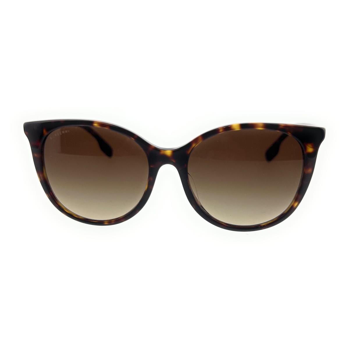 Burberry 0BE4333F 300213 Alice Havana Cat Eye Sunglasses - Havana, Frame: Havana, Lens: Brown Gradient