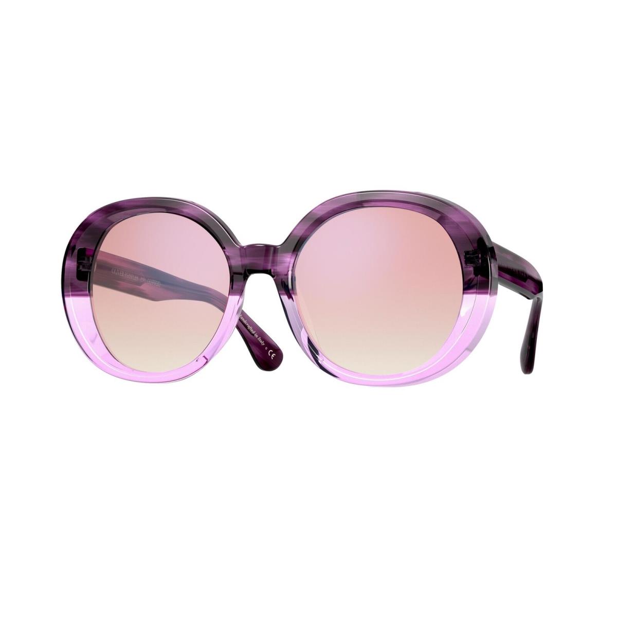 Oliver Peoples OV5426SU 1691H9 Leidy Jacaranda Pink Mirror 56 Women`s Sunglasses