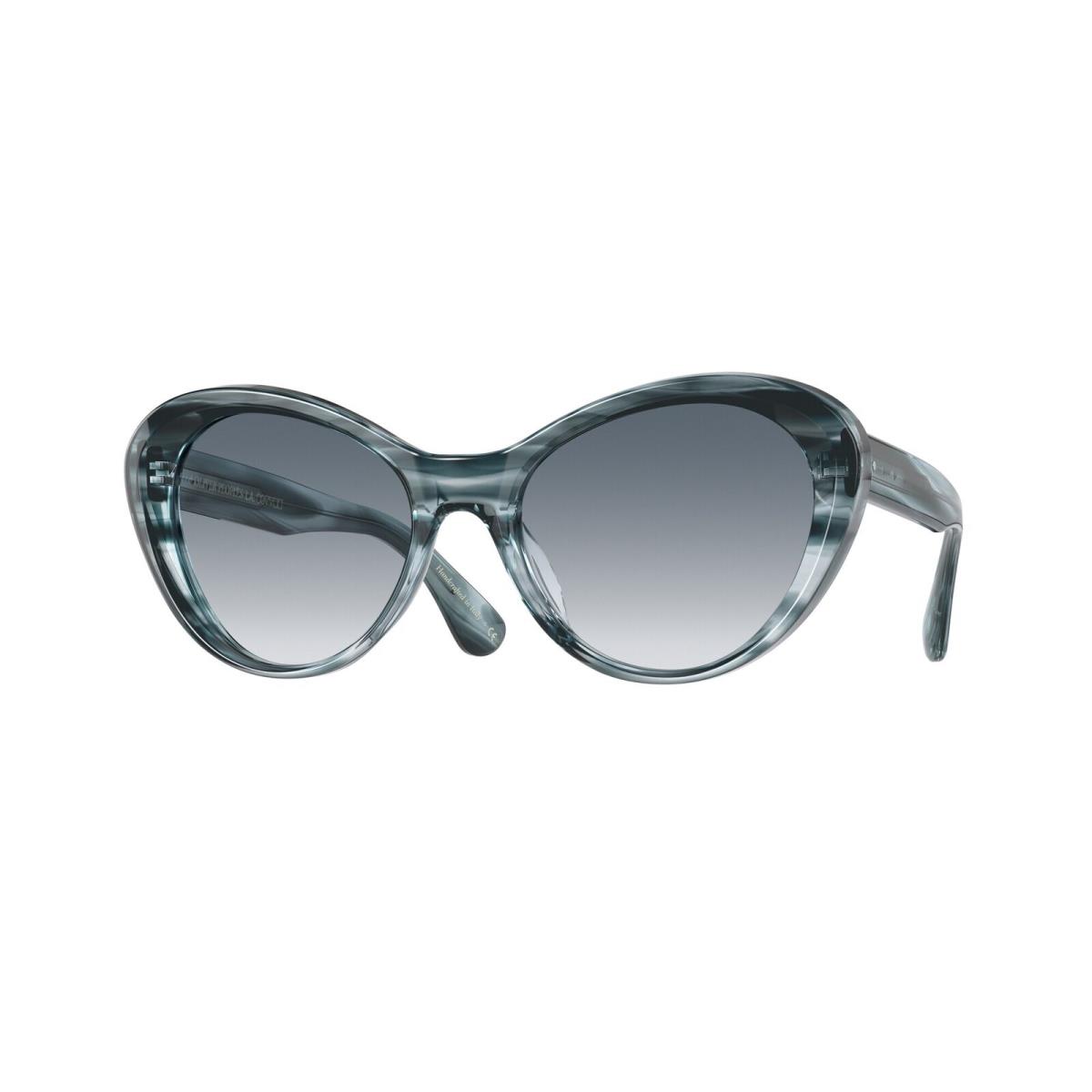 Oliver Peoples OV5420SU 17048G Zarene Washed Las Teal Grad 55 Women`s Sunglasses