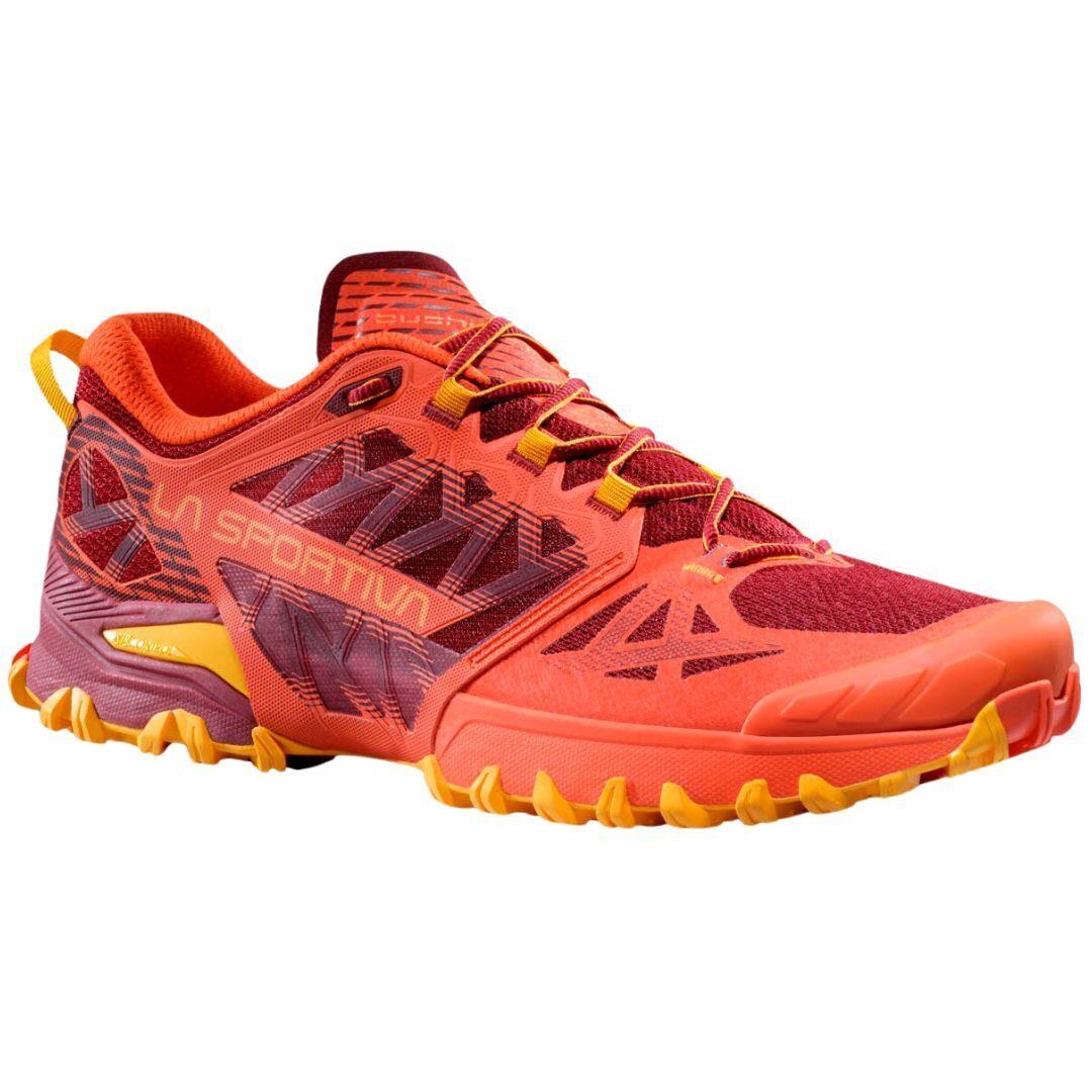 La Sportiva Bushido Iii Men`s Trail Running Shoes Cherry Tomato/sangria M43