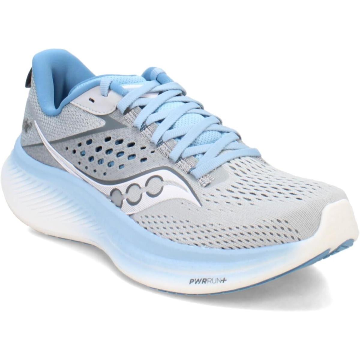 Sauconyride 17 Women`s Running Sneaker Size 7 Cloud/breeze 6079 - Blue