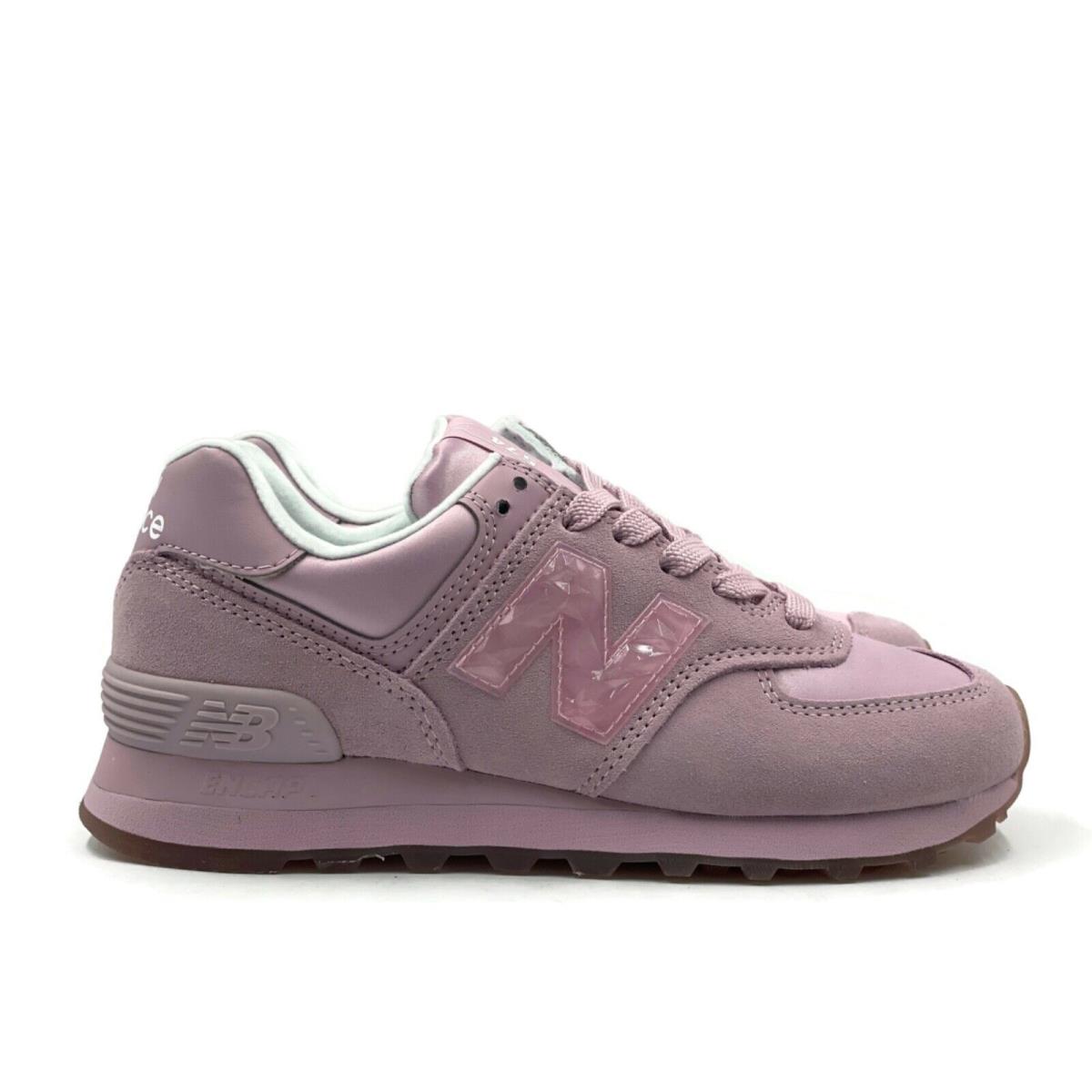 New Balance 574 Womens Size 6 Casual Retro Running Shoe Pink Fashion Trainer New