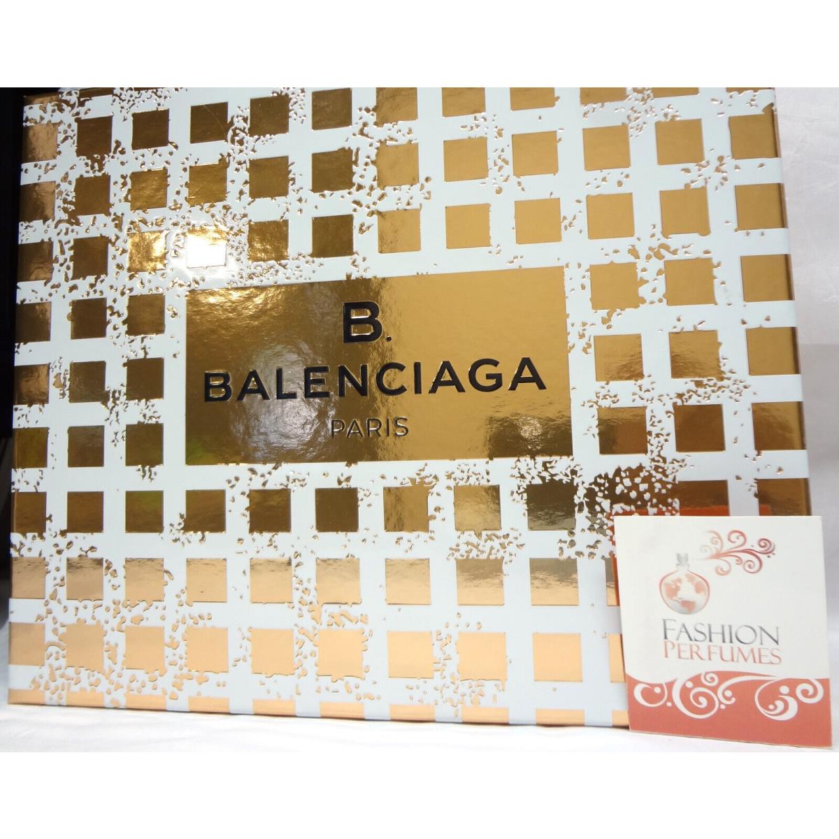 B. Balenciaga Paris Skin 2.5 OZ Edp - 3 Pcs Gift Set - Very Htf