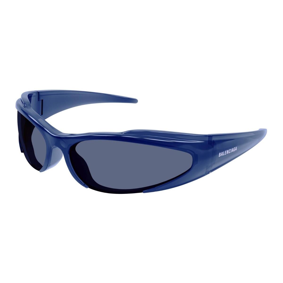 Balenciaga BB0253S Transparent Blue/blue 003 Sunglasses