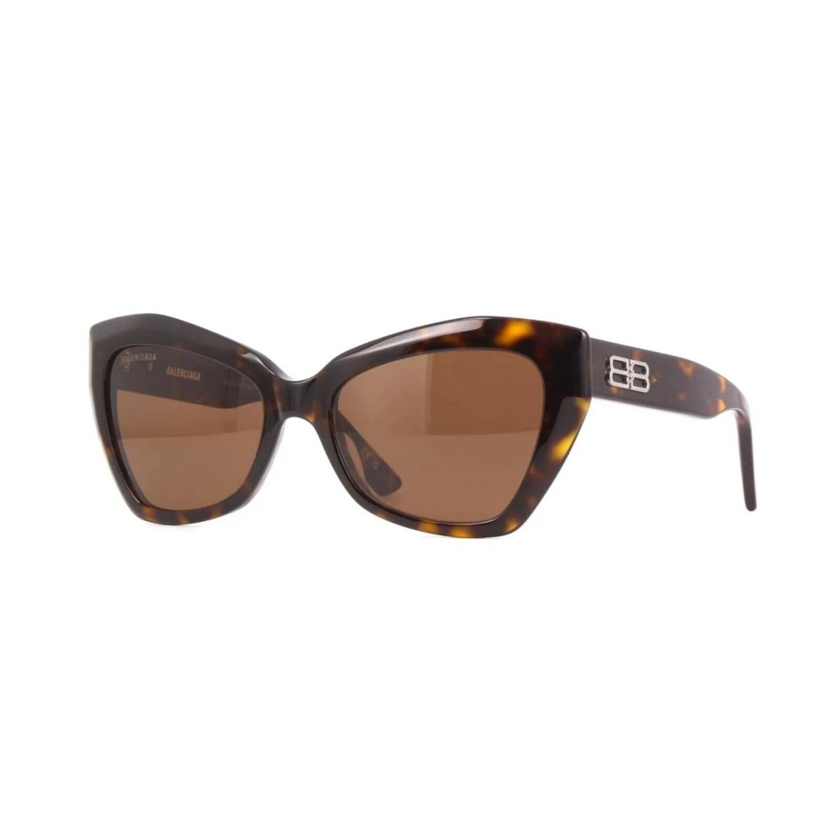 Balenciaga BB0271S Havana/brown 002 Sunglasses