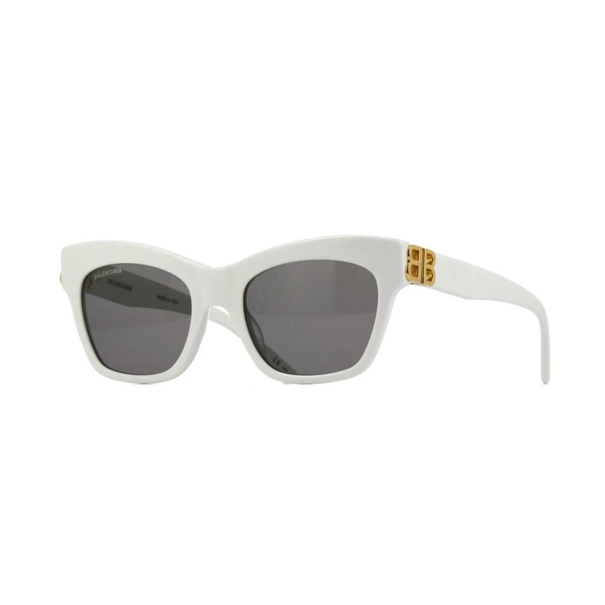 Balenciaga BB0132S White/grey 006 Sunglasses