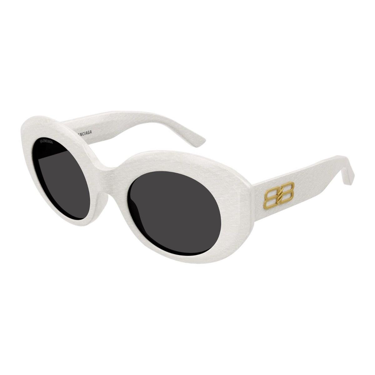 Balenciaga BB0235S White/grey 004 Sunglasses