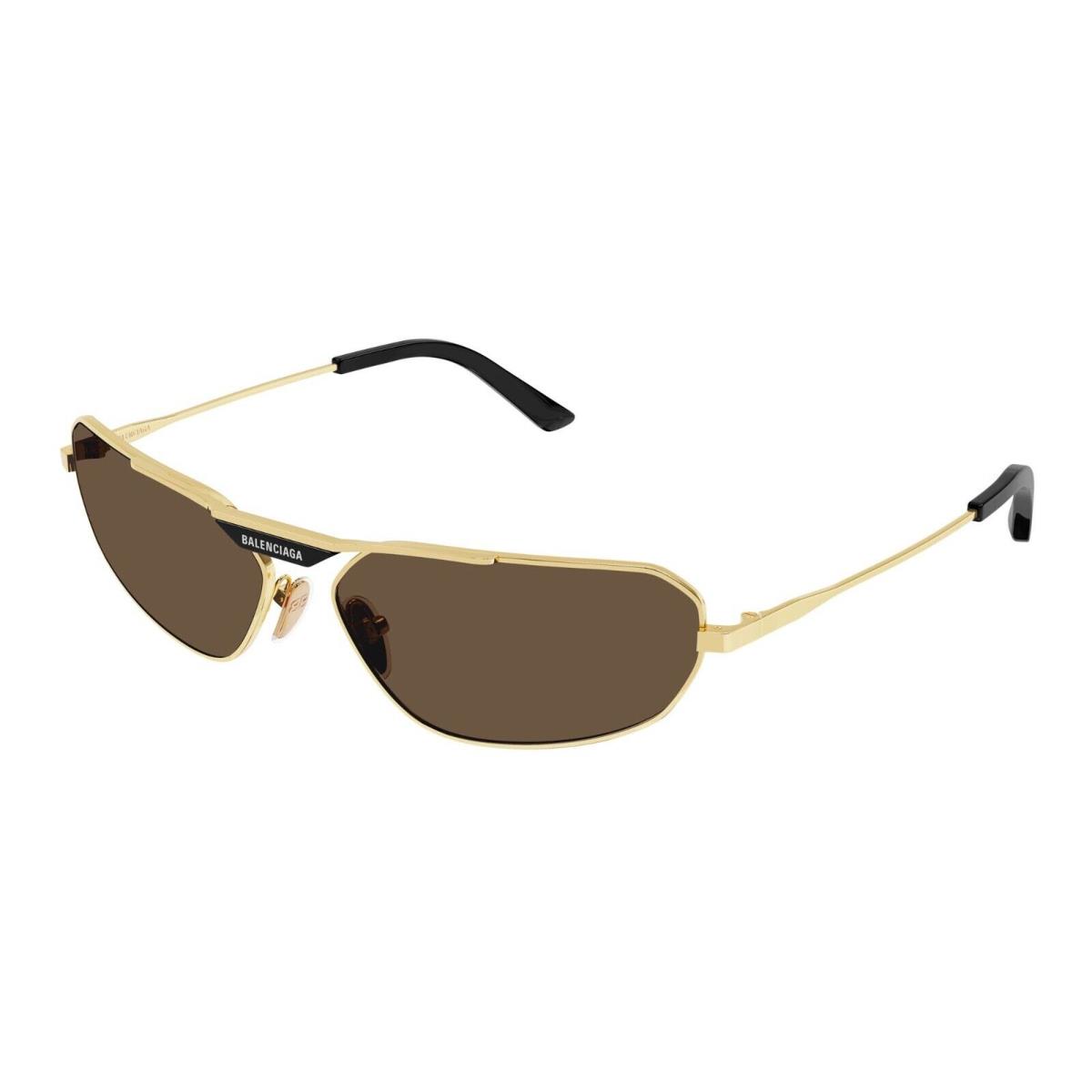 Balenciaga BB0245S Gold/brown 003 Sunglasses
