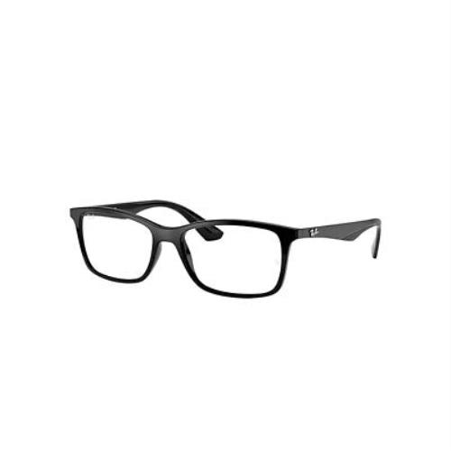 Ray Ban RX7047-2000-54 Black Eyeglasses