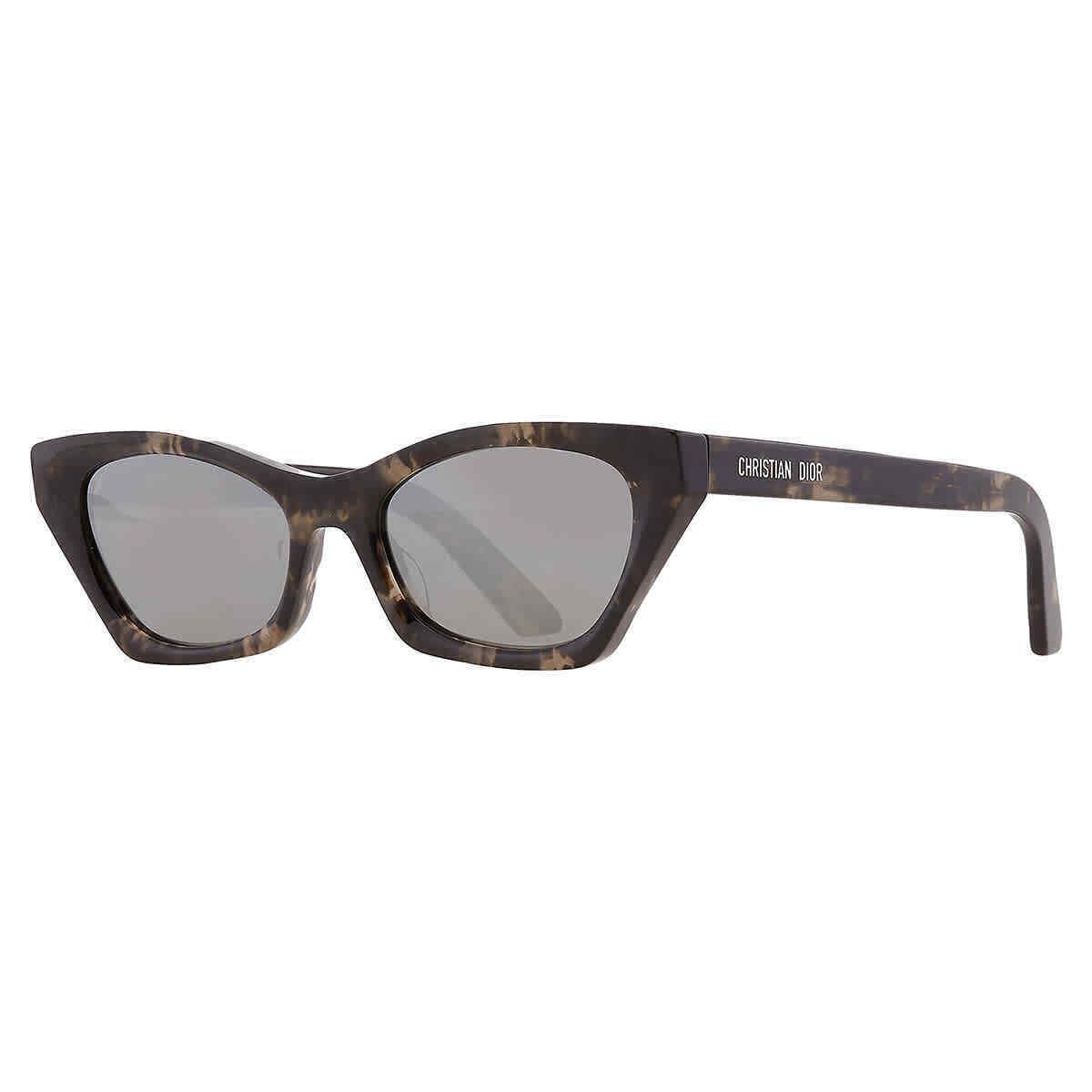 Dior Grey Cat Eye Ladies Sunglasses Diormidnight B1I CD40091I 55C 53