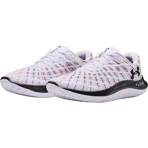 Under Armour Women`s Flow Velociti Wind Running Shoe White/black 7 B M US