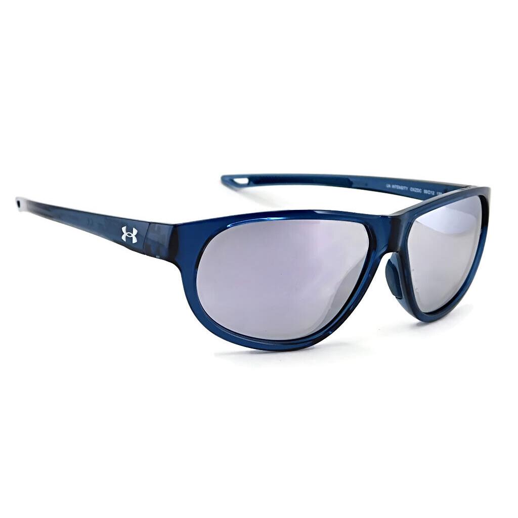 Under Armour Intensity Sunglasses Trans Blue Note / Lilac Mirror Lens