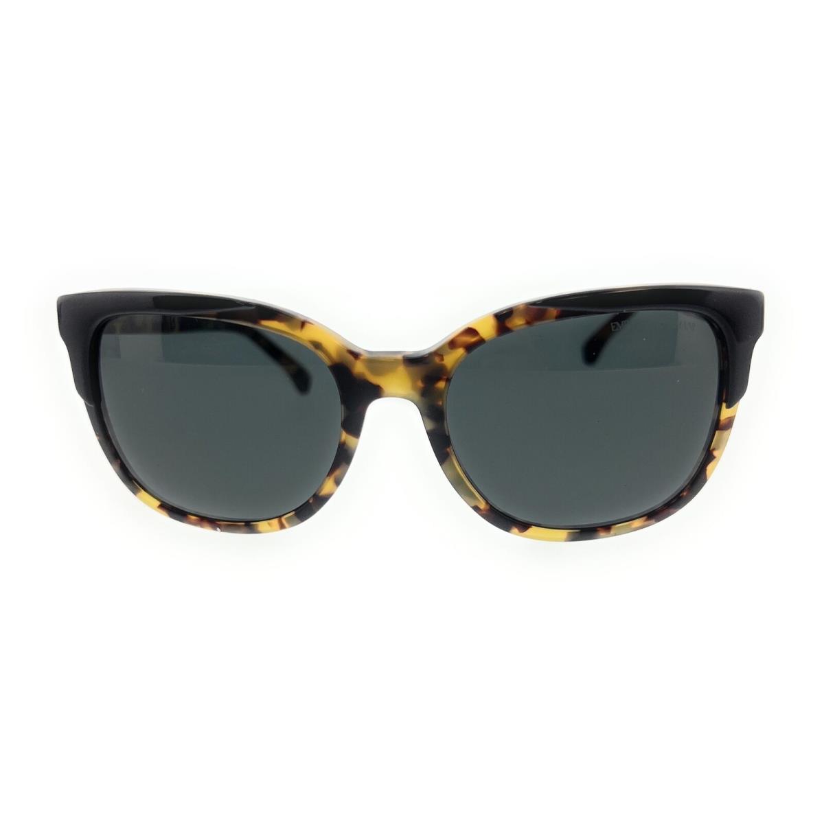 Emporio Armani 0EA4119 569787 Top Black On Havana Square Sunglasses